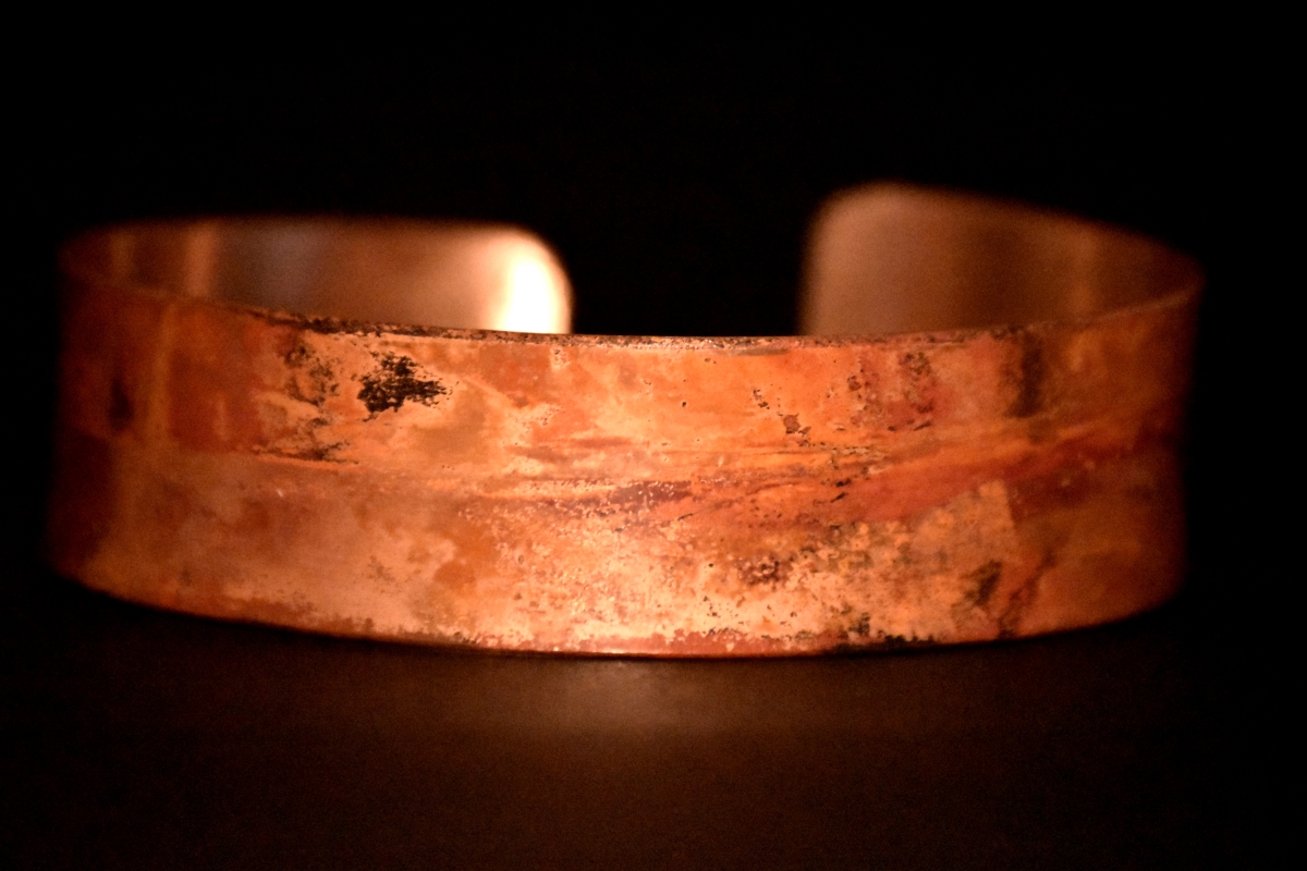 Copper Bracelet Natural 20mm 38grams | Copper Uncovered