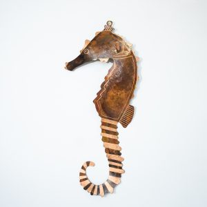 Copper Seahorse Small