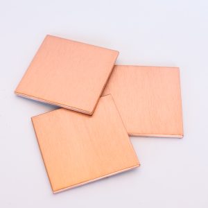 Coaster, Brushed Copper