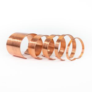 Bracelet, Brushed Copper, 5mm width, Medium