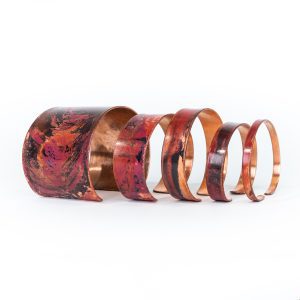 Bracelet, Natural Copper, 15mm width, Small